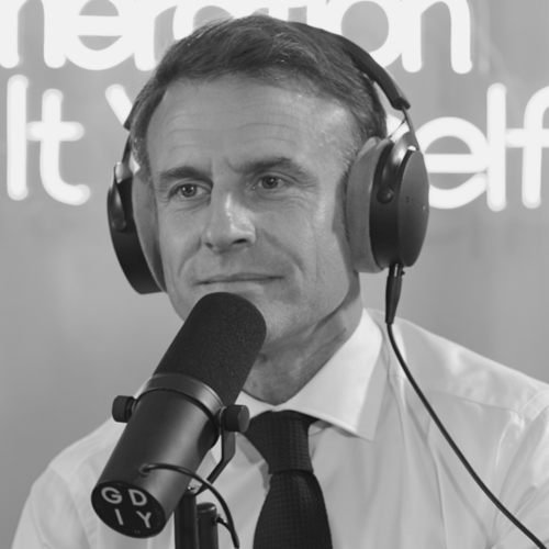 Emmanuel Macron est l'invité du podcast Génération Do It Yourself